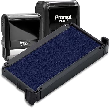 Promot P4-1847, Trodat 4912 Replacement Ink Pad - Replacement Ink Blue