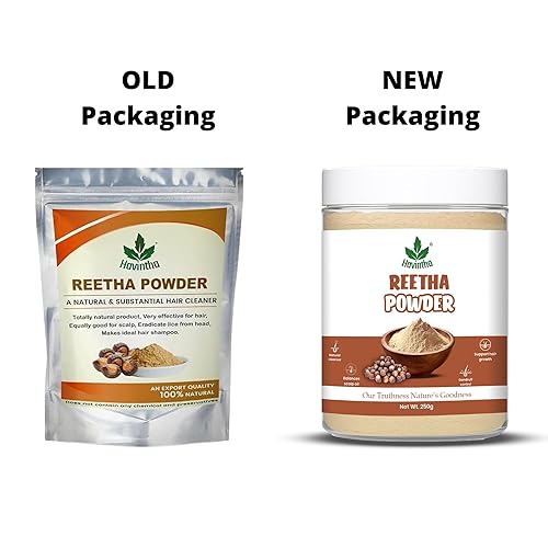 Miniatura 2 de Havintha Natural ReethaJabón Nuez Polvo para el cabello 8.8 oz - 250g