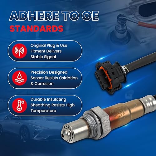 Miniatura 4 de Sensor de oxígeno Downstream O2 234-4528 compatible con Chevrolet Cruze 2011-2015, 2016 para Chevrolet Cruze Limited 1.4L 1.8L, 2012-2020 para