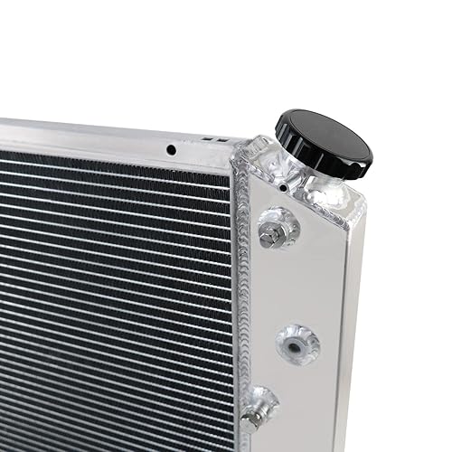 Miniatura 6 de ReadyCool Ventilador de aluminio de 3 filas para Chevy El Camino Monte Carlo 1968-1977, Pontiac GTO, 71-90 Chevy Caprice, 1973-1980 GMC CK Series