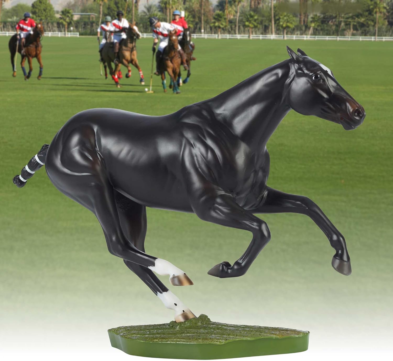 Breyer Traditional Series | Manaos - Polo Pony | Horse Figurine | Model B-TR-10314