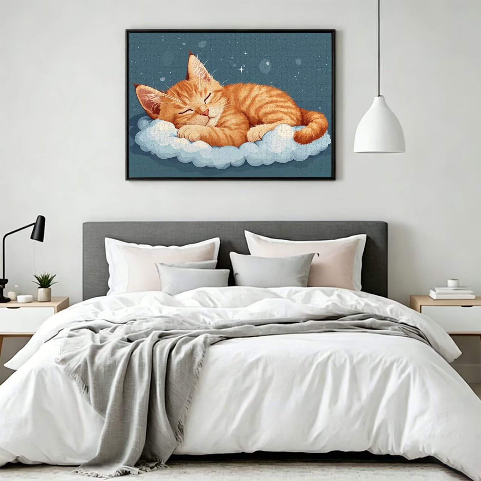 Puzzle 4000 Pezzi Cartoni animati Puzzle Classici per Gioco Familiare n-371 | Impossibile Puzzles, Intrattenimento Creativo, Rilassamento e Intelligence, Regalo per Amore e Amico, Decorazioni Casa, gatto