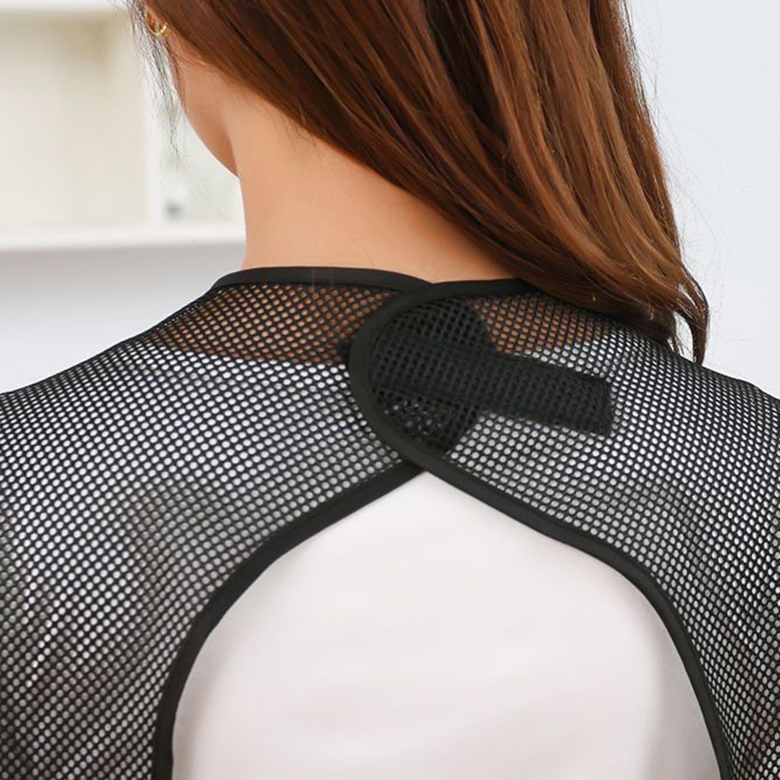 2 Pezzi Grembiule da Cucina Impermeabile Trasparente con Tasche per Donna, Cucina, BBQ, Ristorante, caffè Black,100cm