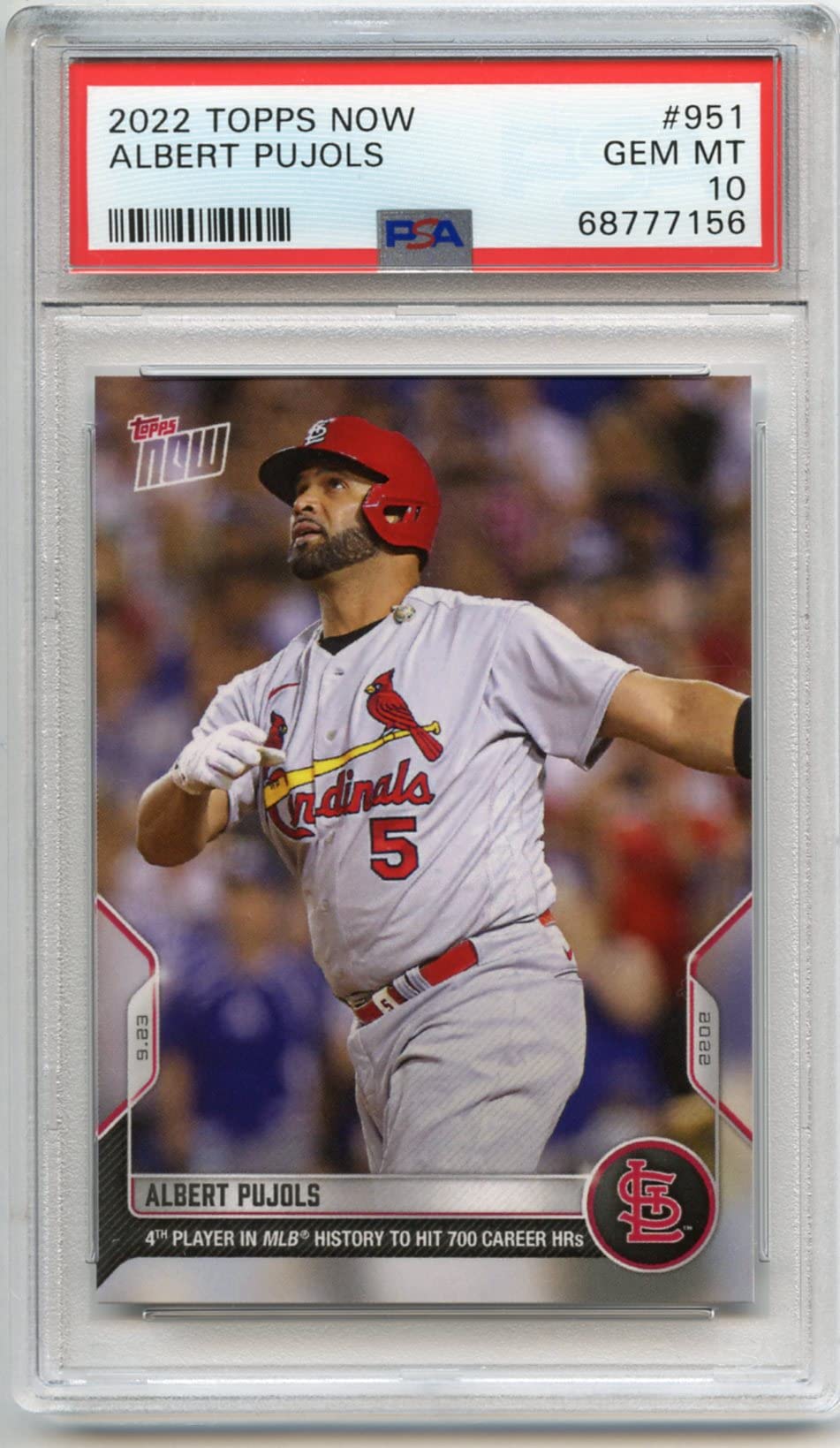 アルバート　プホルス　通算700回ホームラン　psa10 Amazon | ［PSA鑑定カード］ PSA10 Albert Pujols 2022 トップス