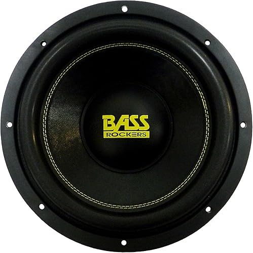 Miniatura 2 de Bass Rockers Subwoofer dual de coche de 4 ohmios de 12" y 2000 W - BR124LP