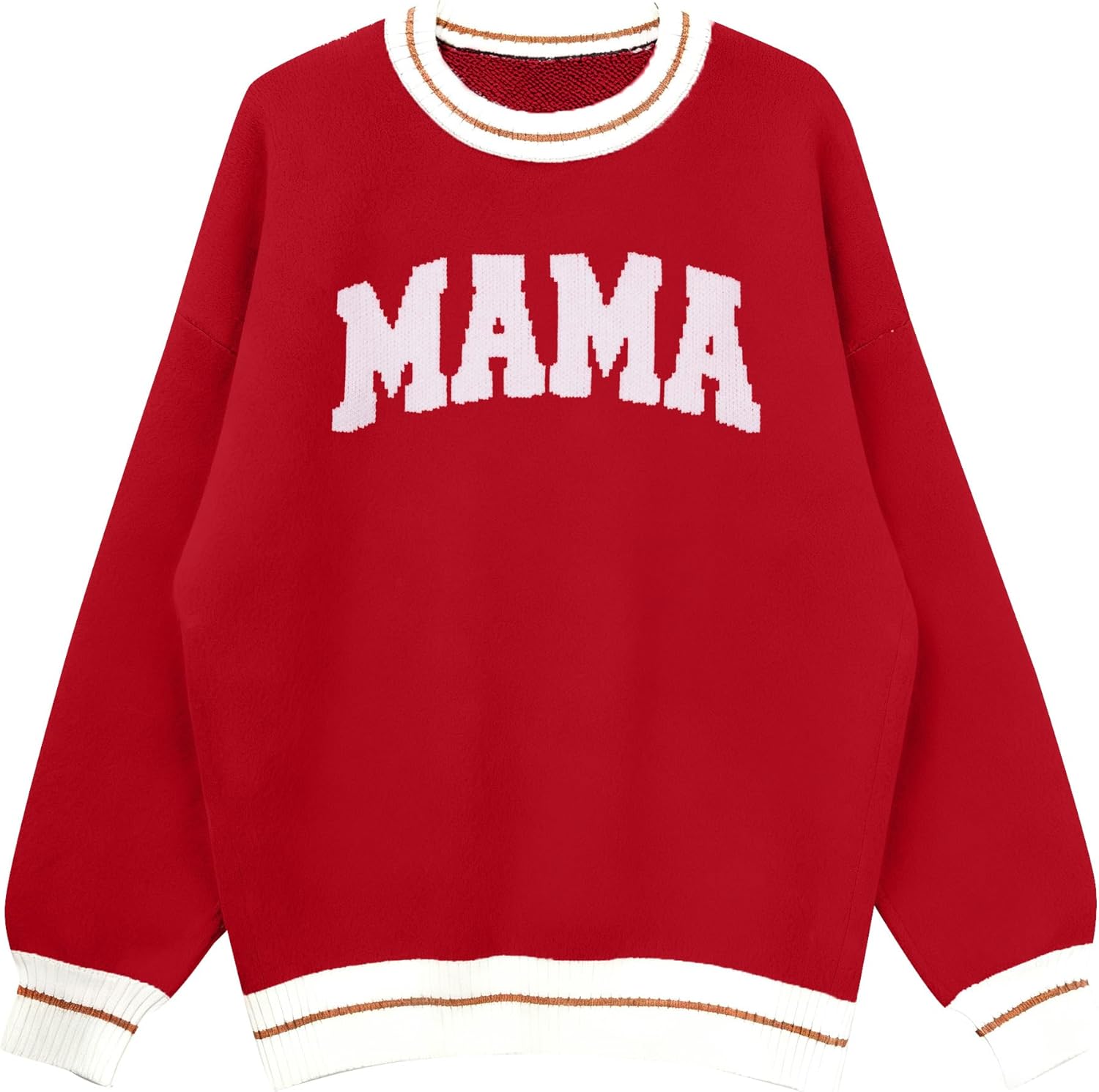 EGELEXY Women Christmas Sweater Funny Christmas Tree Sweater Sweatshirt Long Sleeves Knitted Pullover - Image 2