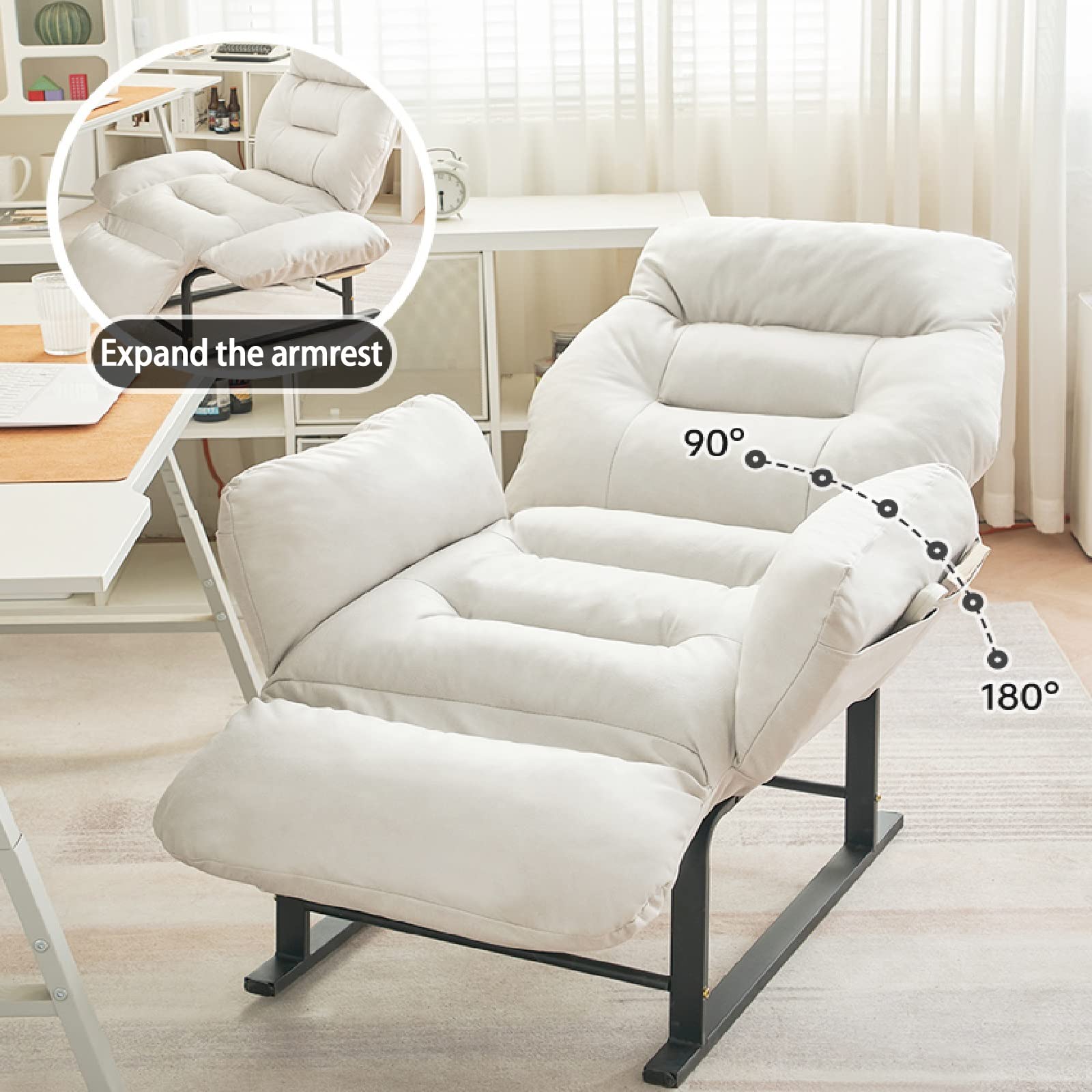 Amazon｜リクライニング チェア,簡易ベッド 折り畳み 室内,寝