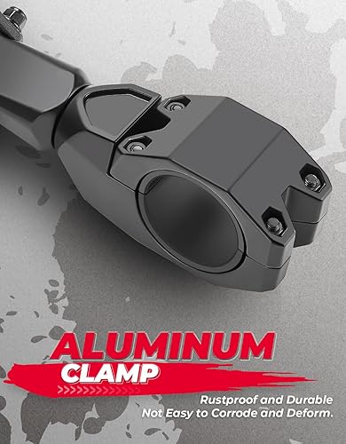 Miniatura 3 de KEMIMOTO UTV - Espejos de visión lateral para barra antivuelco de 1.75-2 pulgadas, compatible con Polaris RZR 800 900 1000 XP Turbo Pioneer Rhino