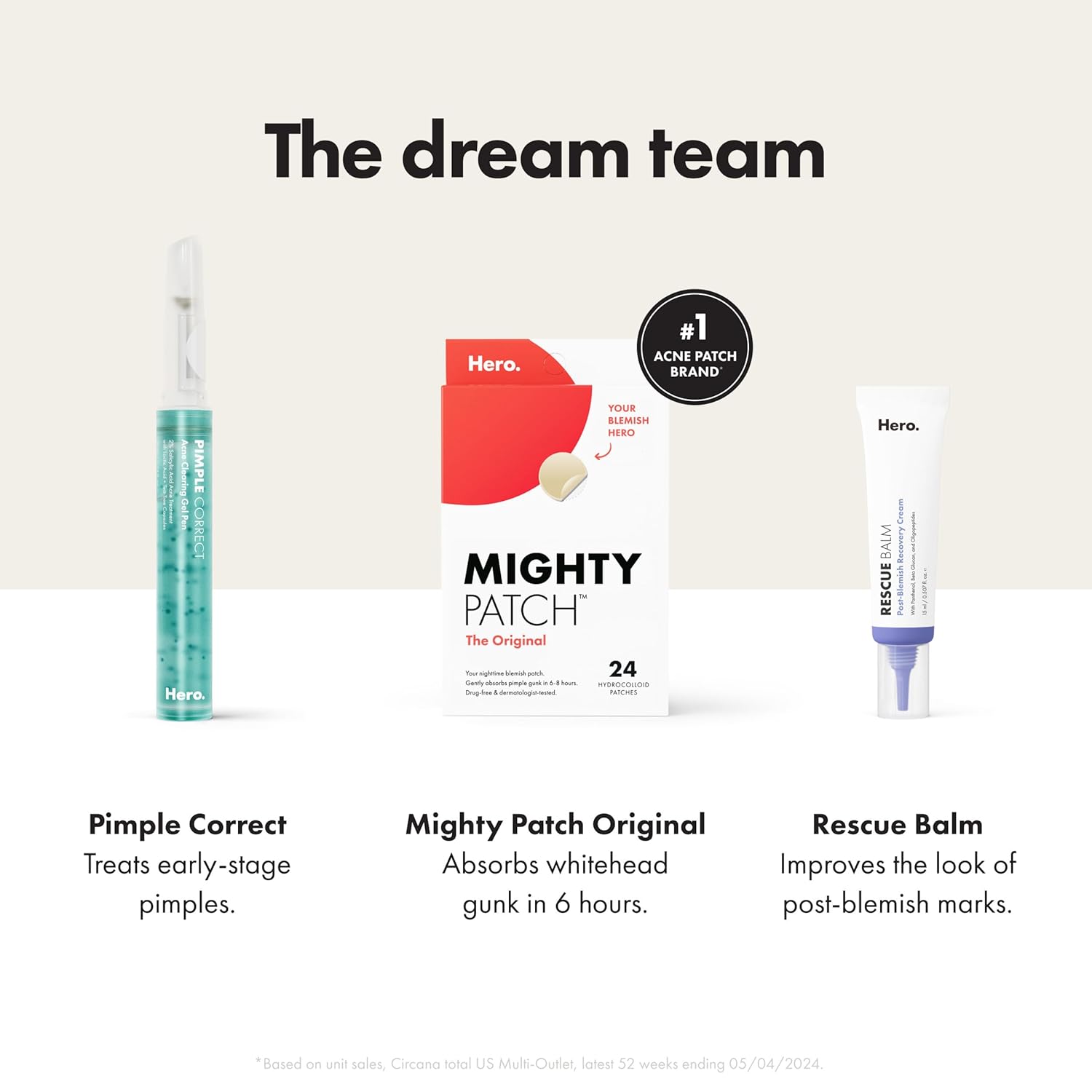 Mighty Patch Original patch from Hero Cosmetics – The #1 Hydrocolloid Acne Pimple Patch for Shrinking Zits and Whiteheads in 1 use; Nighttime Spot Stickers for Face and Skin (72 Count) - Image 5