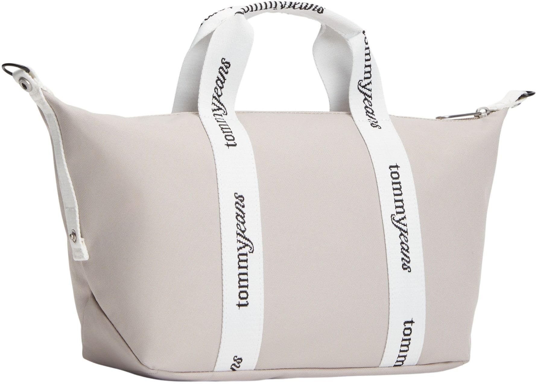 Tommy Jeans Tjw Ess Daily Mini Tote Aw0aw18460, Tote da donna, beige (pietra), taglia unica