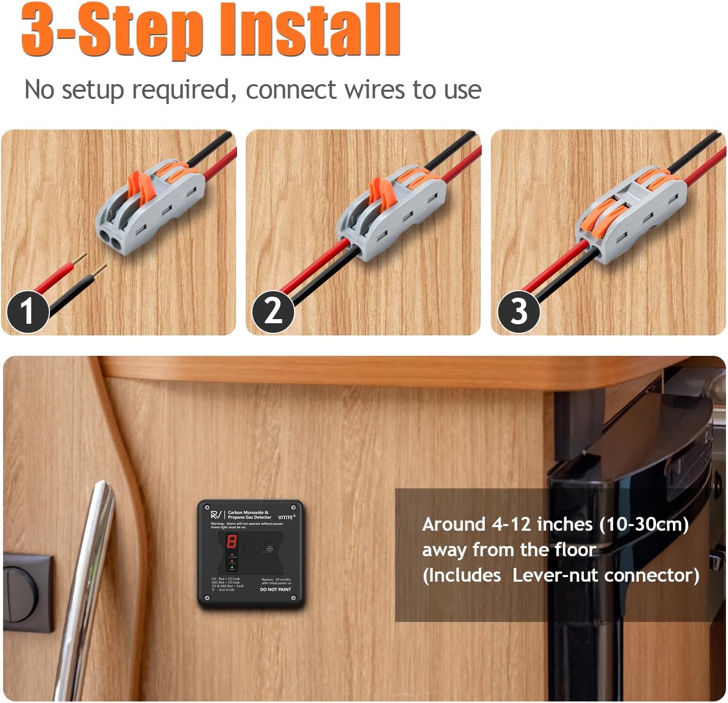 Mini Portable Gas Detector & RV Carbon Monoxide Detectors