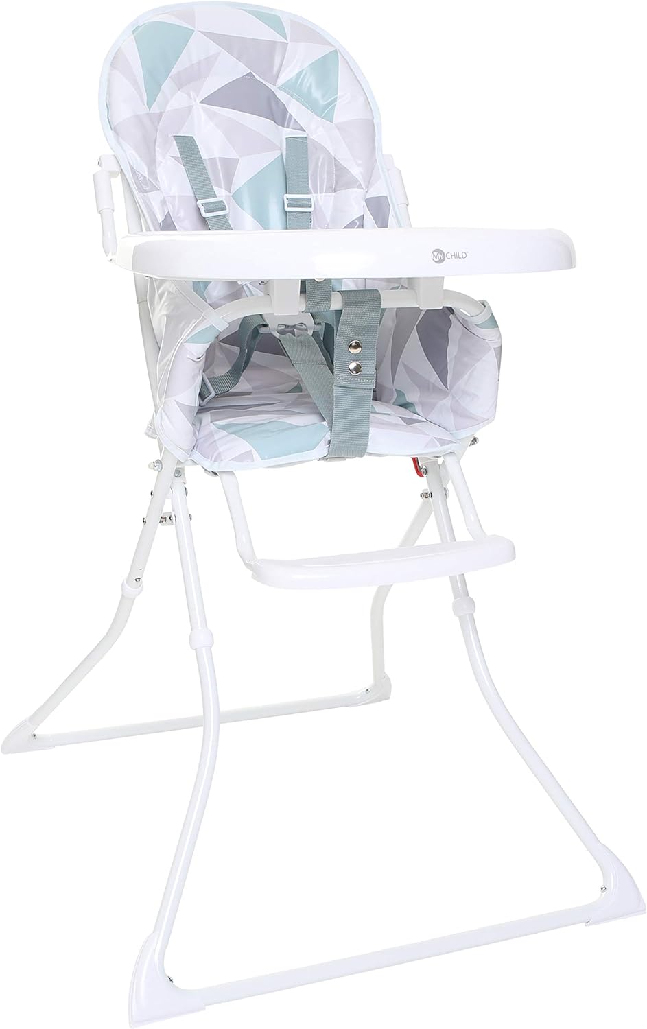MyChild Pepper Folding Highchair, Geo Grey