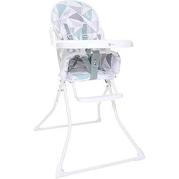 my babiie grey star compact highchair