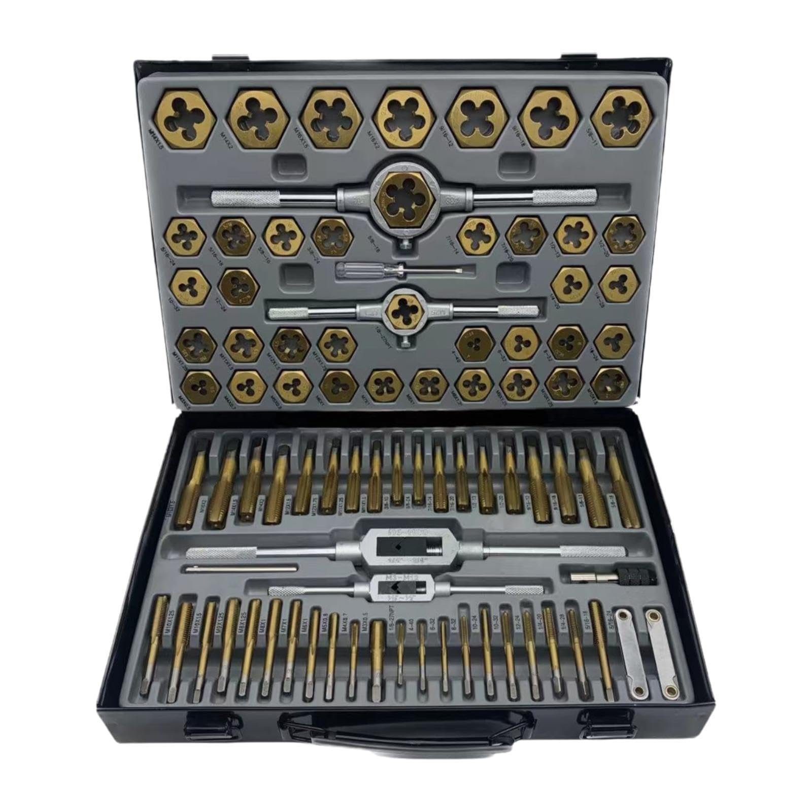Juego de 86 Y Terrajas, Juego de de Roscar Manuales, Accesorios, Kit de Herramientas Manuales de de Acero de Precisión, Kit de H