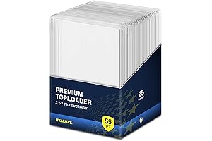 55pt Toploader Card Protectors: Shield Your Valued Collectables