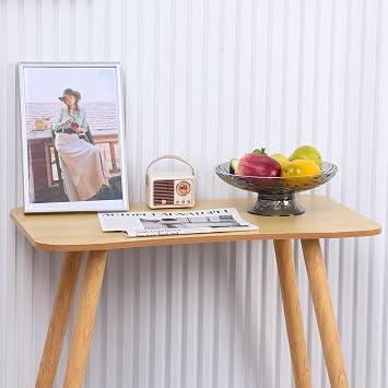 Computer Desk,Ergonomic Design Computer Desk,Spacious Desktop Modern Home Office Study Desk for Writing Work,Small Writing Table with Solid Legs,Study Student Writing Desk