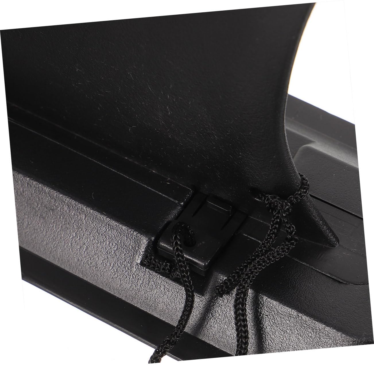 2 Satz Slide in Paddleboard Finne aus Kunststoff, Schwarz
