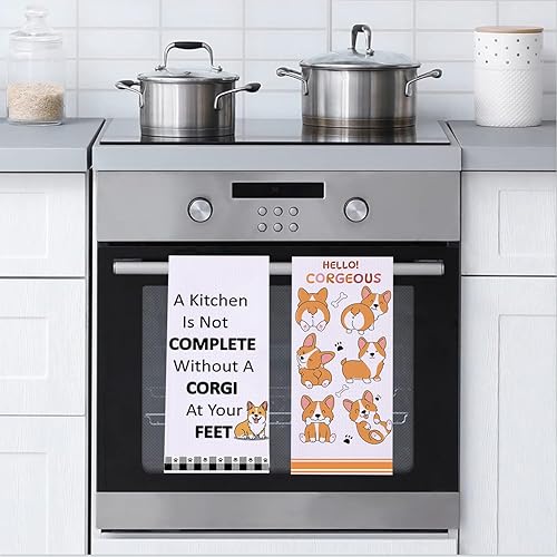 Miniatura 10 de LXOMILL Divertidas toallas de cocina para campamento, lindos juegos de toallas de cocina para cámper, decoración de cámper, toallas de mano