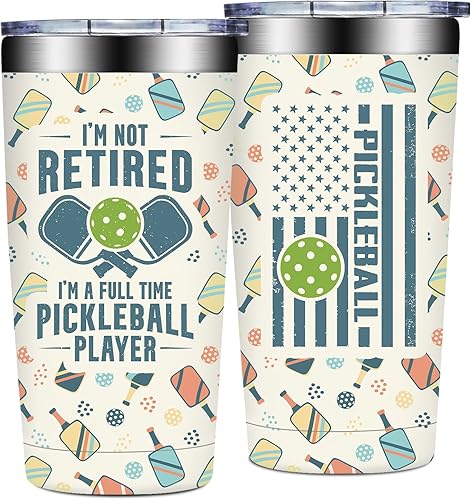 Regalos de pickleball para mujeres y hombres Regalos de Pickle Ball para mujer, Navidad, regalo de cumpleaños para los amantes de las pelotas de