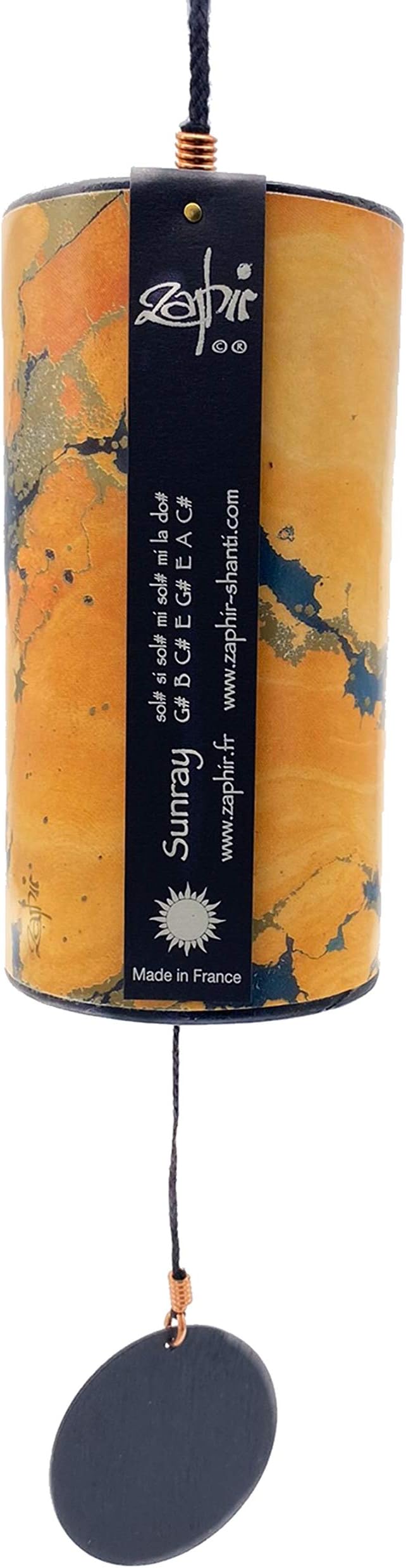 Chime -Jeweled colored Summer Sunray - golden Yellow