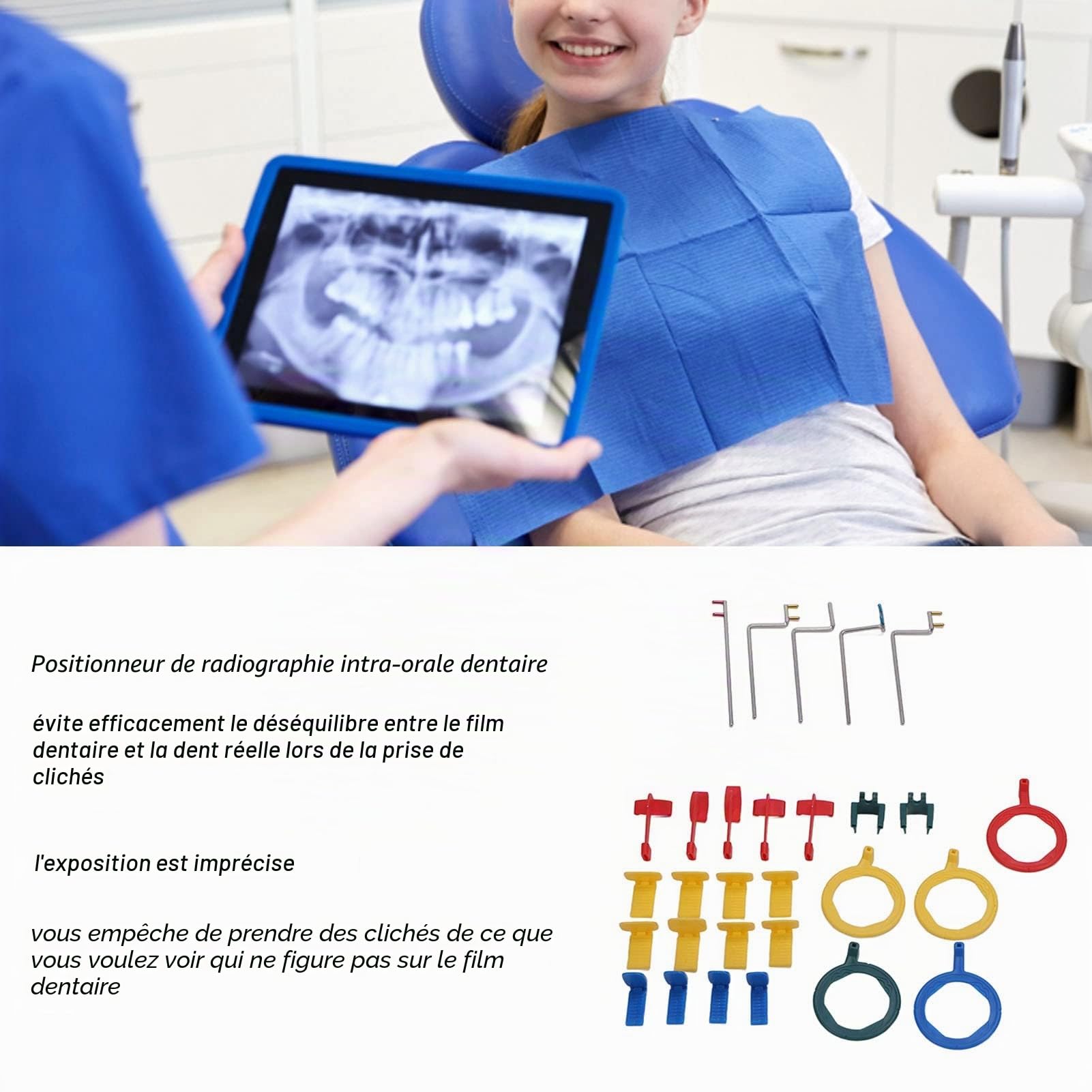 Positionneur de rayons X dentaires, Système de positionnement des rayons X Dental complet dentaires de type XCP-DS for Clinic