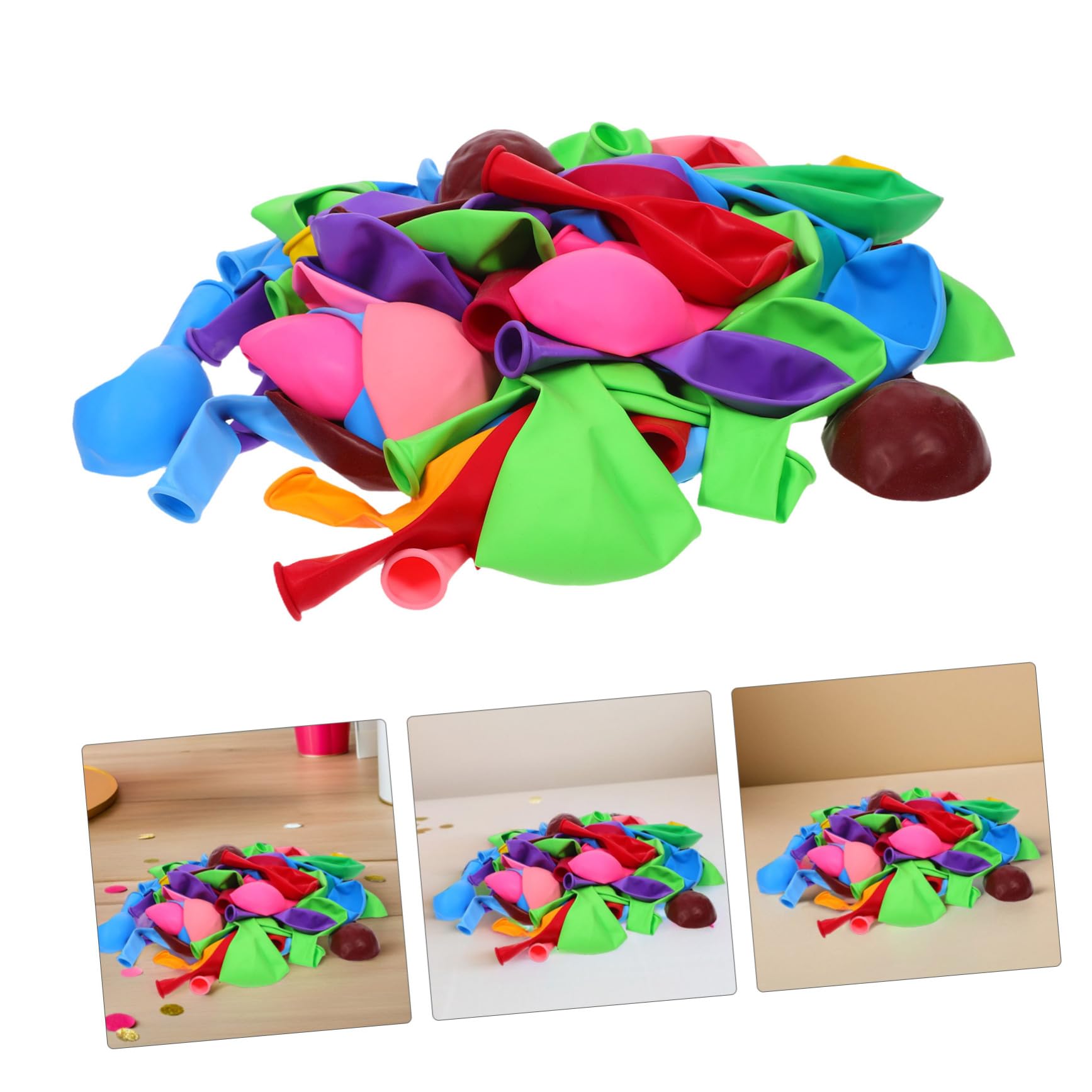 Globos de Látex para Fiestas 200 Piezas Multicolor para Eventos