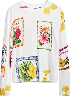 Desigual Damen 25swjf32 Sweatshirt (1er Pack)