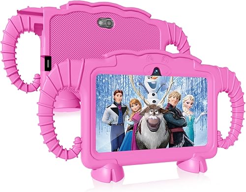 Miniatura 1 de Tablet Android 11 para niños de 7 pulgadas, tabletas para niños pequeños, 3 GB, 32 GB, tableta para niños, Google Kids Space precargado control