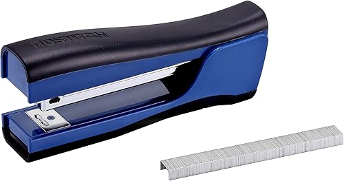 Miniatura 12 de Bostitch Office Dynamo - Engrapadora de pie con sacapuntas integrado, removedor de grapas y almacenamiento de grapas, azul marino (KT-B696-BLUE)