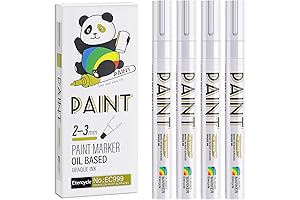 Etercycle 4 Pack White Mugs Painting Set