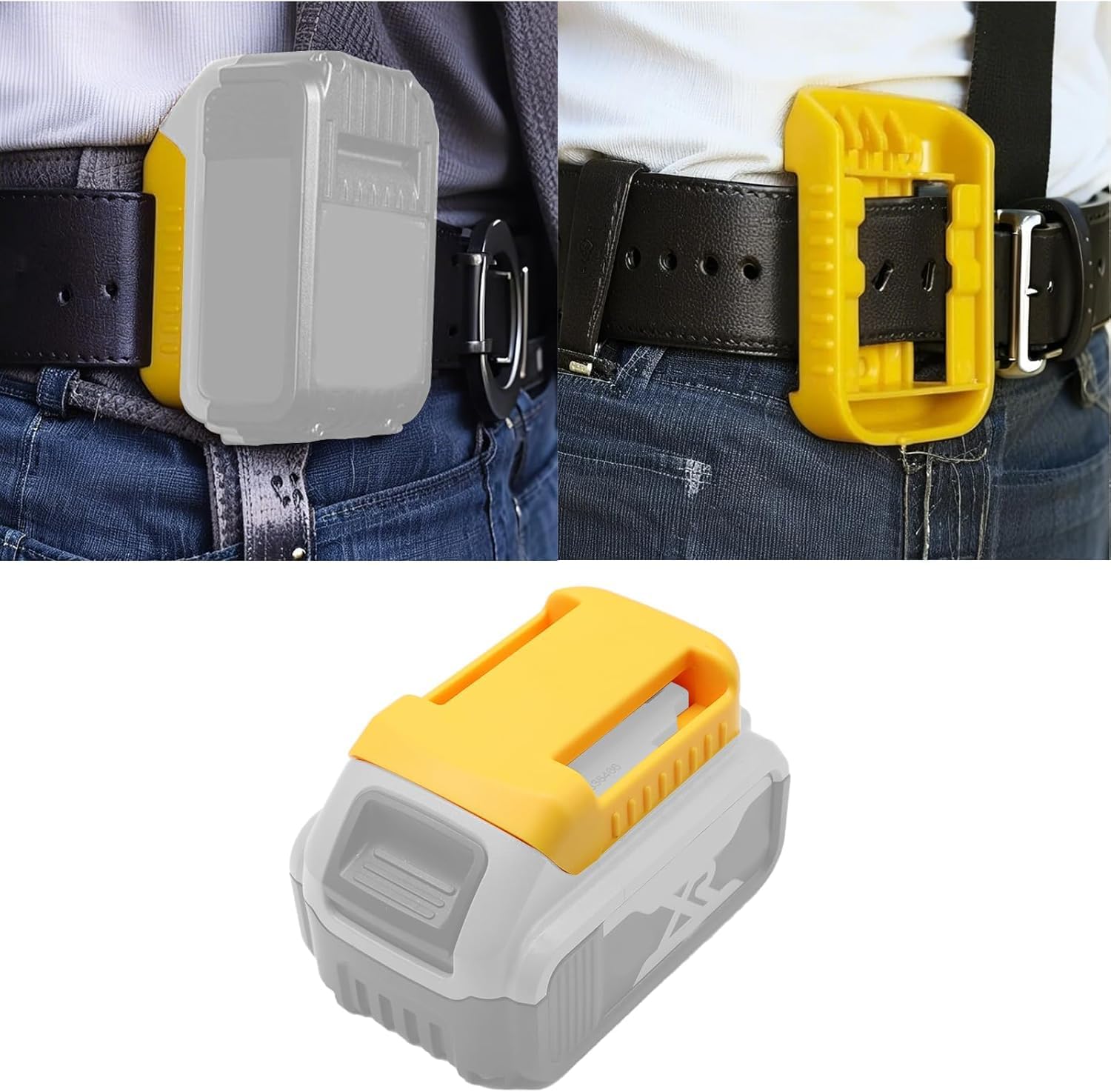 10Packs Battery Ready Dock/Mount Holder for Dewalt Battery Fit for 20V 60V (10 Battery Holder)