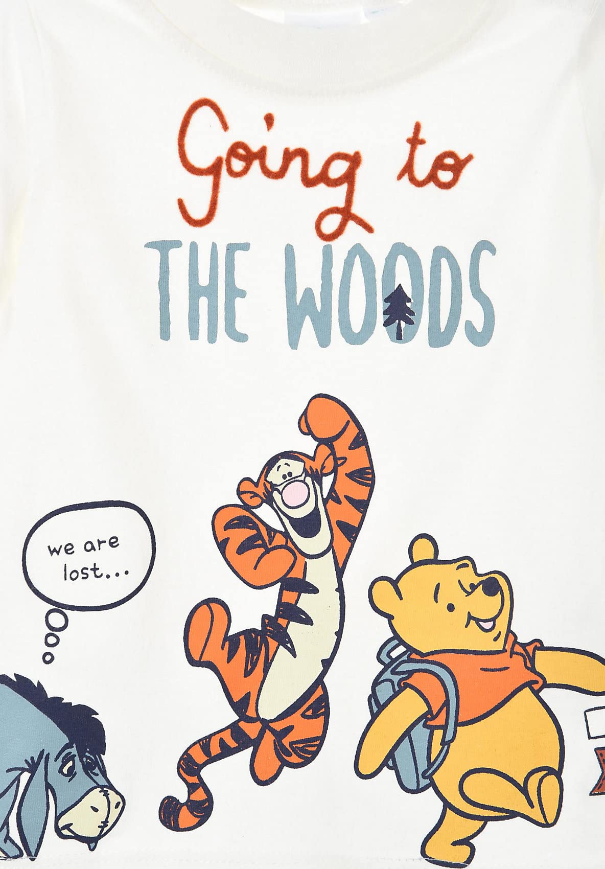 Maglia Neonato Disney Winnie The Pooh in Cotone Bimbo Maniche Lunghe 5532