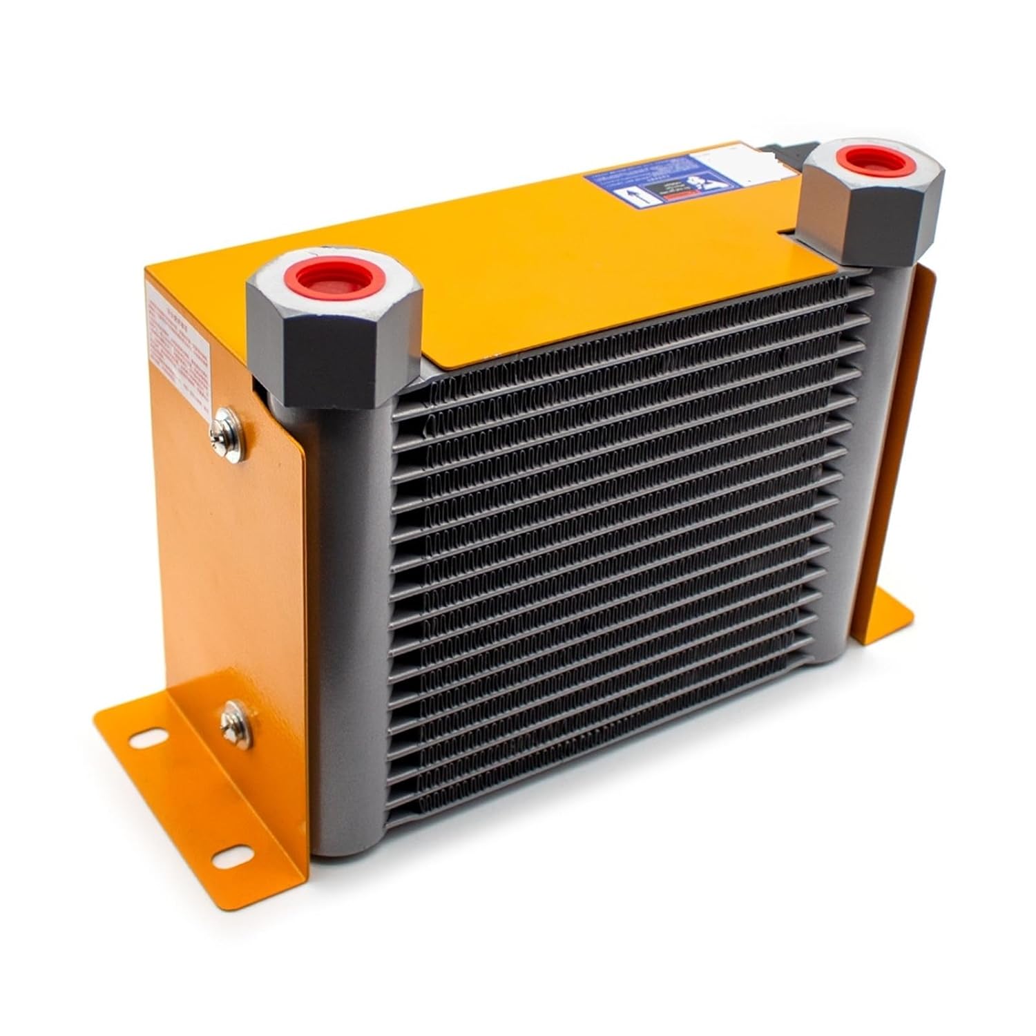 AJ0608T-CA Hydraulic Air Cooler Fan 60L/min Oil Radiator DC24V DC12V Plate Heat Exchanger Low Noise Efficient Shock Absorption(AC 220)