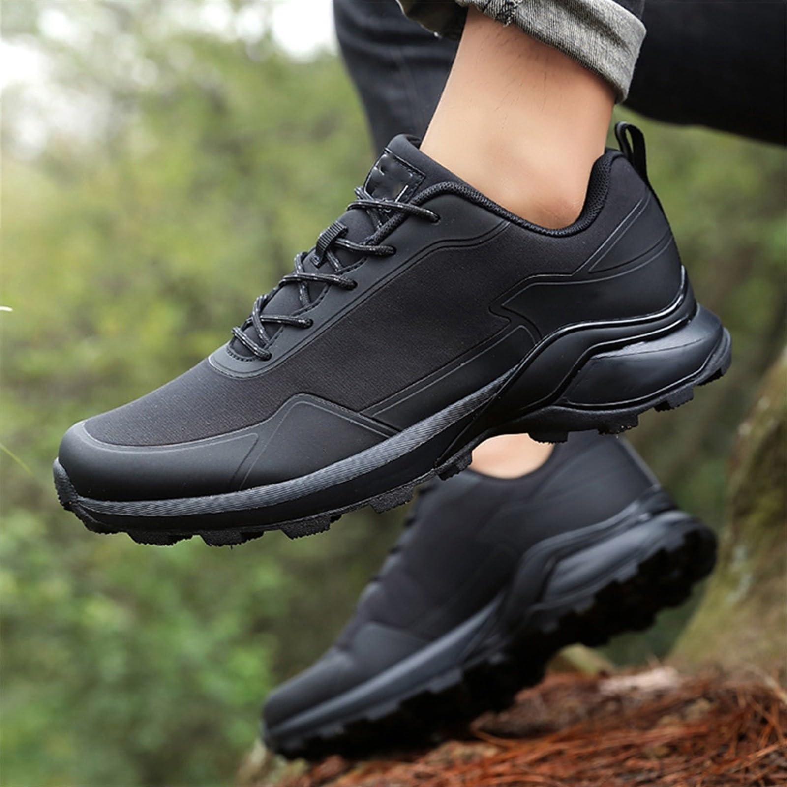 Zapatillas deportivas para hombre, ligeras, de malla, transpirables