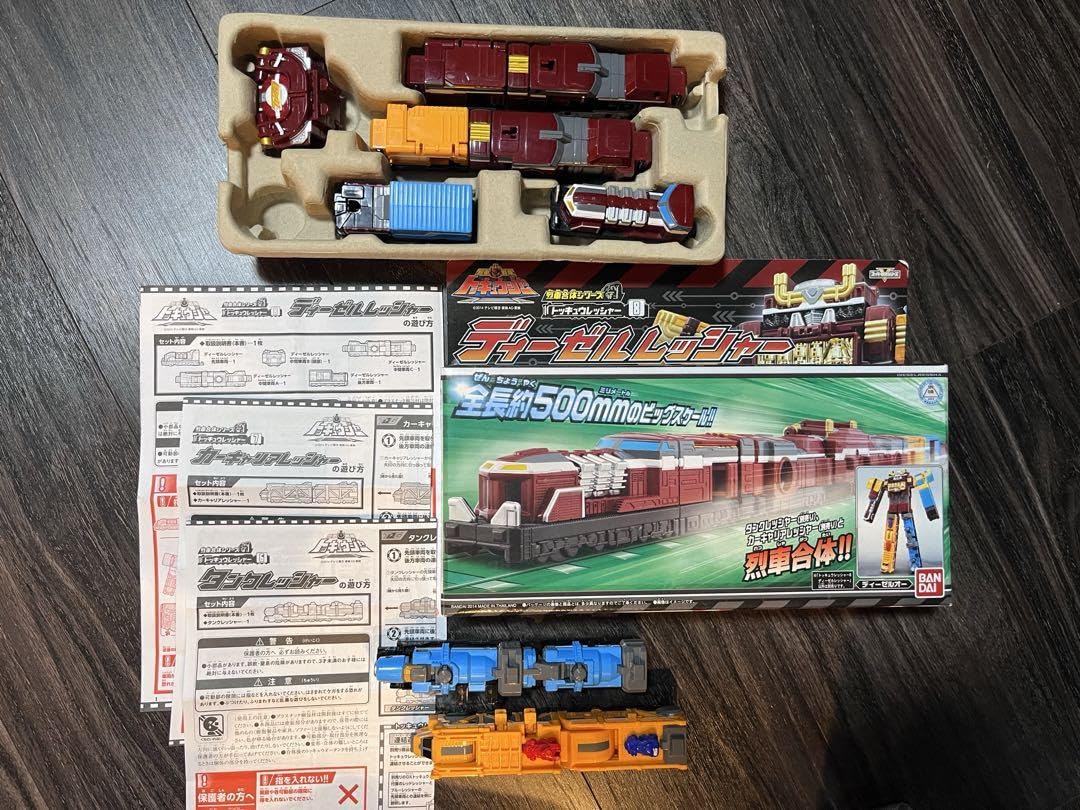 烈車戦隊トッキュウジャー　DXトッキュウオー　ディーゼルオー　まとめ　セット Amazon.co.jp: □烈車戦隊トッキュウジャー 列車合体シリーズ DX