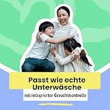 Nundies Youth Pants - Pannolini usa e getta per bambini e adolescenti, protezione dalle perdite diurne e notturne, controllo degli odori, biancheria intima morbida e aderente, per ragazzi e ragazze - 3