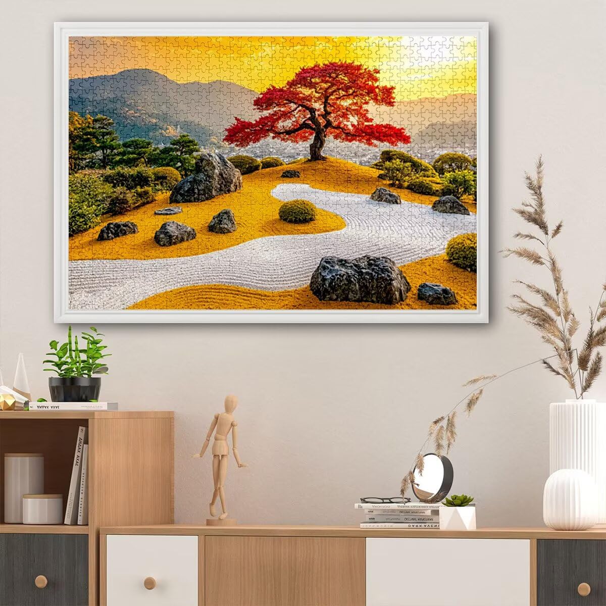 Puzzle 5000 elementów, krajobraz, zachód słońca, 5000 elementów, drewniane puzzle dla dorosłych, trudna łamigłówka, gra logiczna dla całej rodziny, dekoracja pokoju, prezenty dla kobiet A-10
