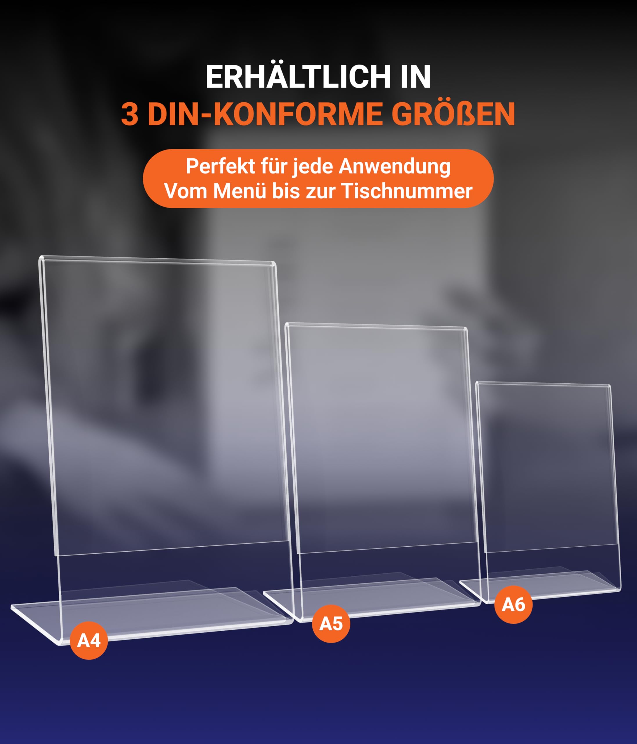 EH Design A3 Acryl Aufsteller 10 Stück