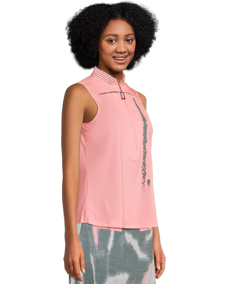 Jamie Sadock Zen Print Sleeveless Polo - #2 of 5