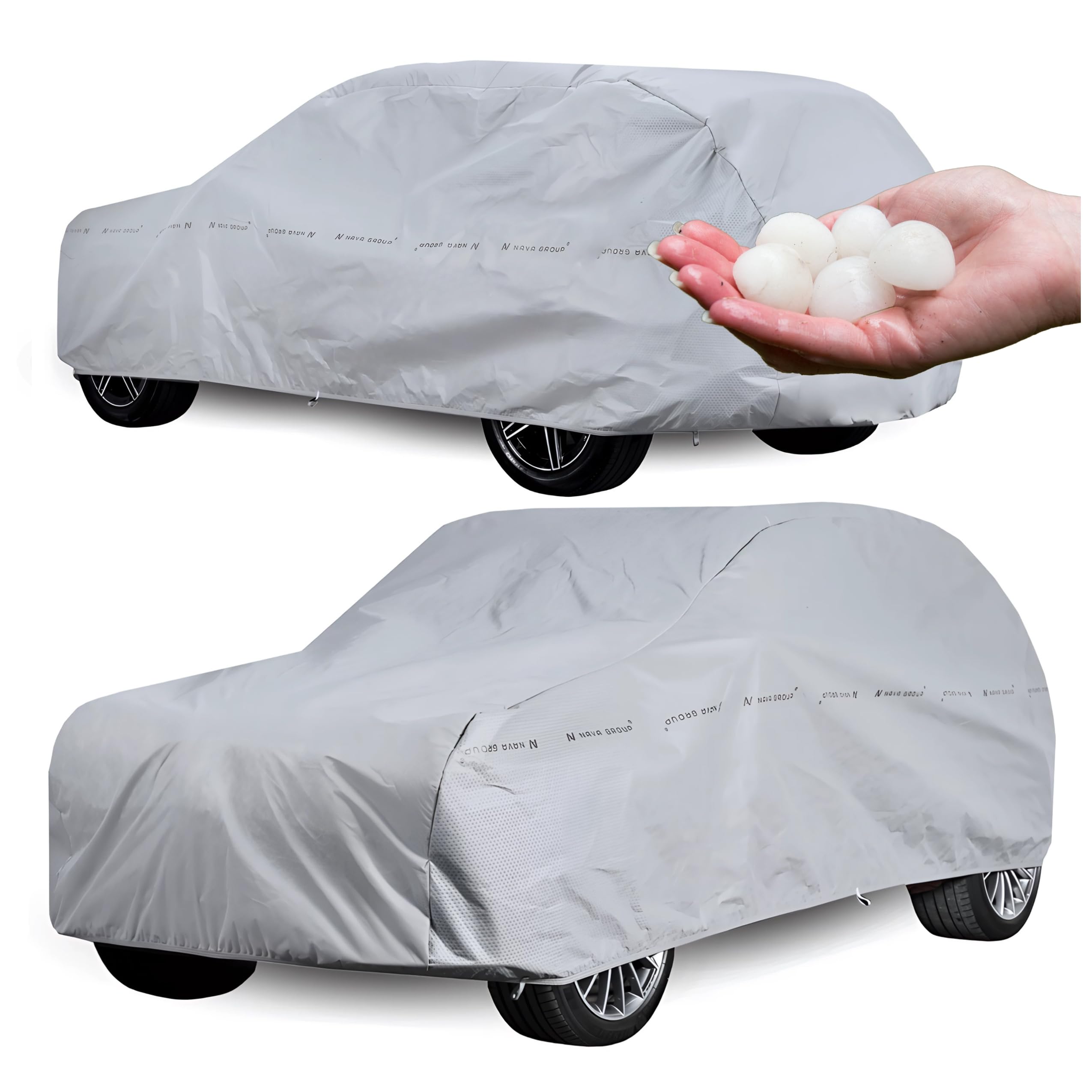 Pokrowiec przeciwgradowy na samochód antygradowy 7mm auto grad SUV MiniVan M2 430-455
