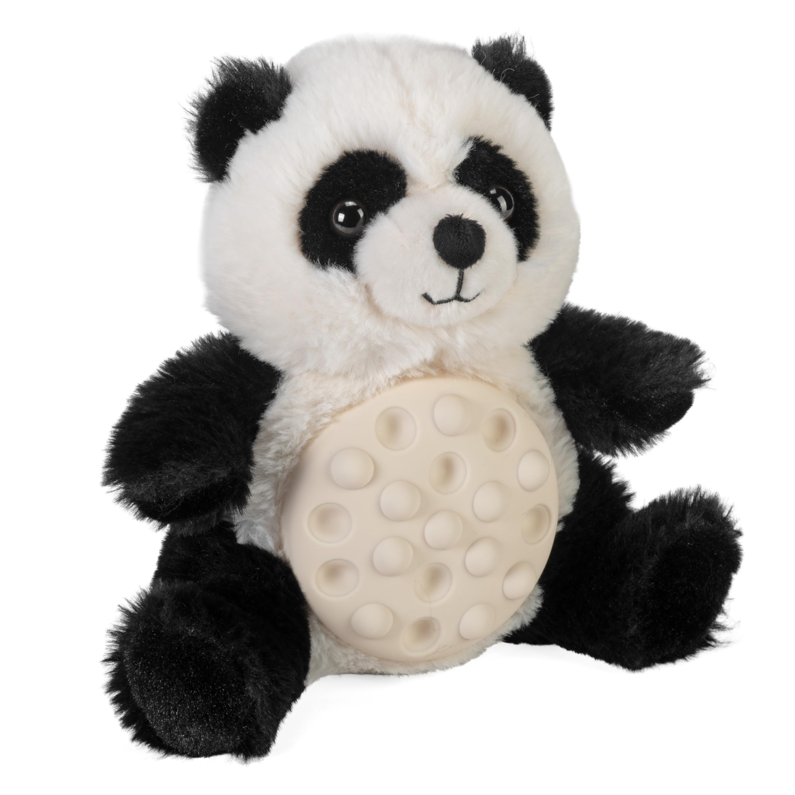 Wild Republic Poppykins Mini Panda, Stuffed Animal, 7.5 Inches, Plush Toy, Fill is Spun Recycled Water Bottles