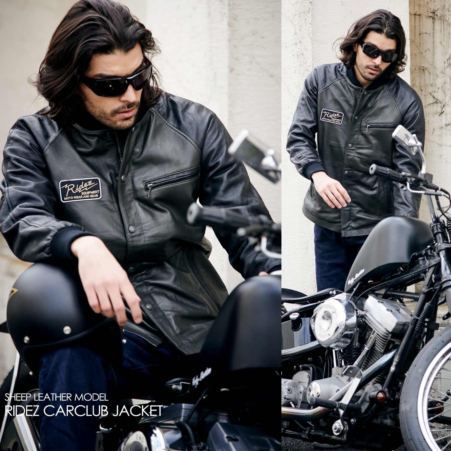 Amazon.co.jp: RIDEZ（ライズ）: レザージャケット