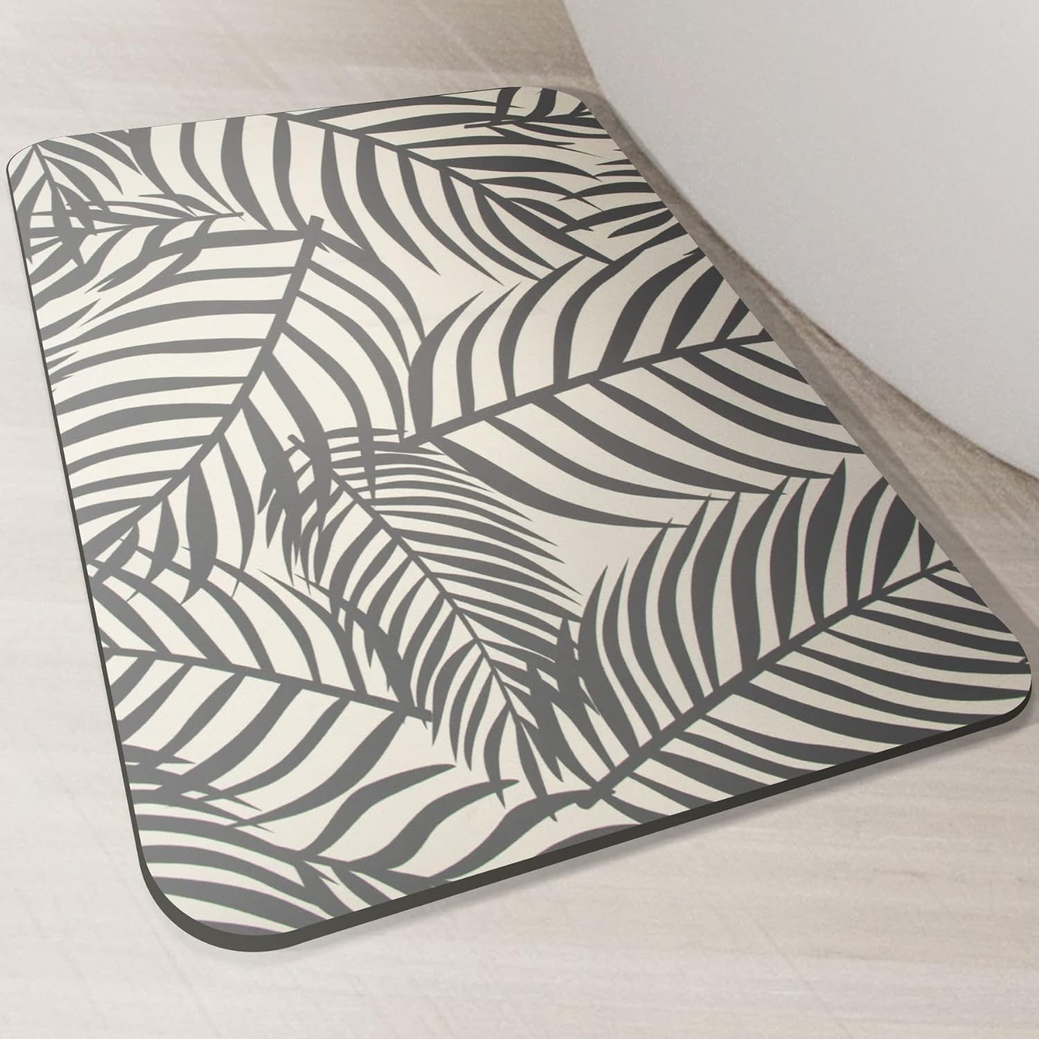 Homlab Quick Dry Bath Mat NonSlip Super Absorbent Bath