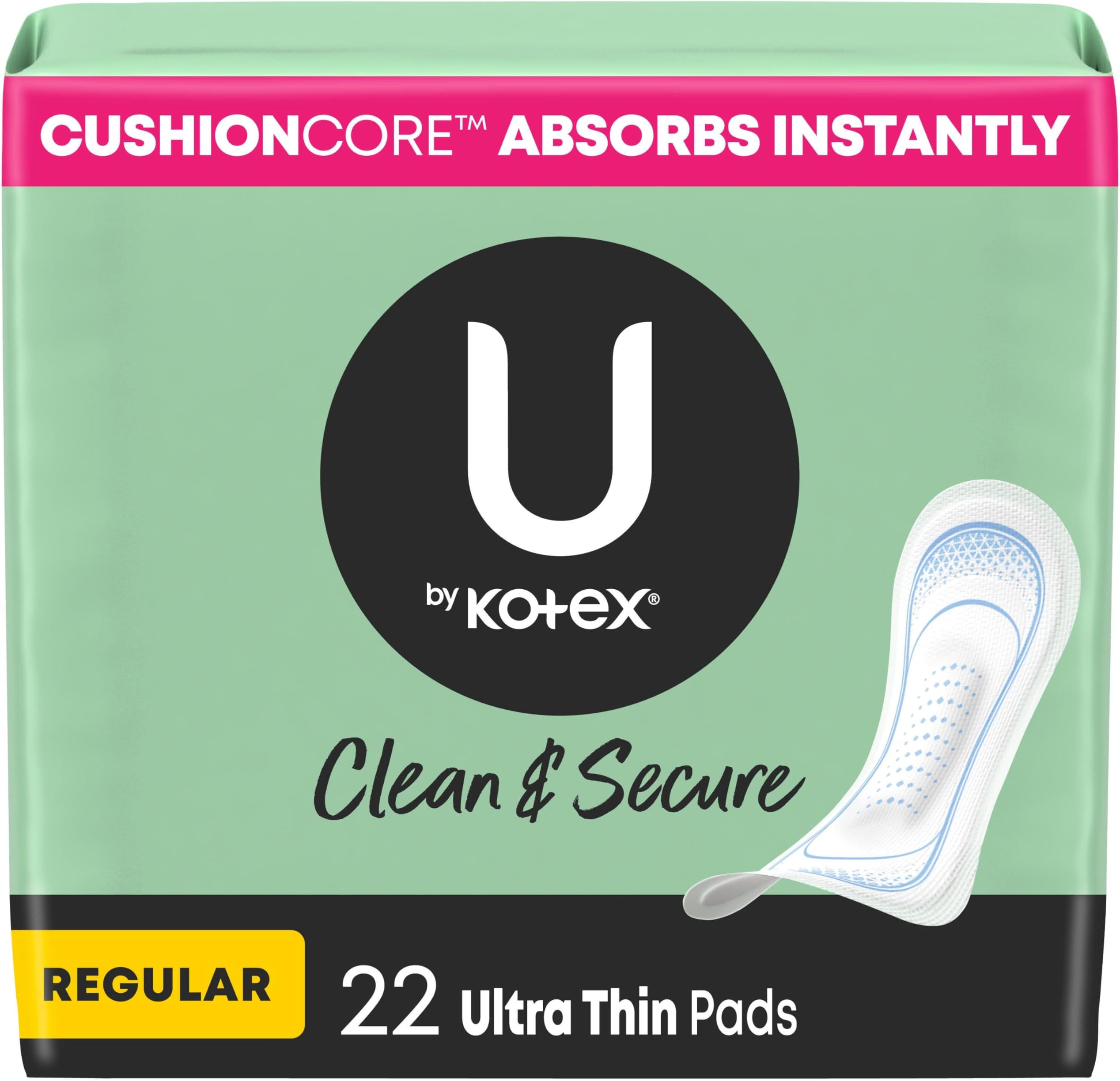 Kotex Ultra Thin Pad, 22 Carats