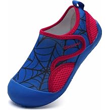 WateLves Wide Toddler Water Shoes Kids Quick Dry Barefoot Shoes Girls Boys Aqua Athletic Sneakers for Beach Hiking Swim Kayak Sport Accessories, Camping Essentials