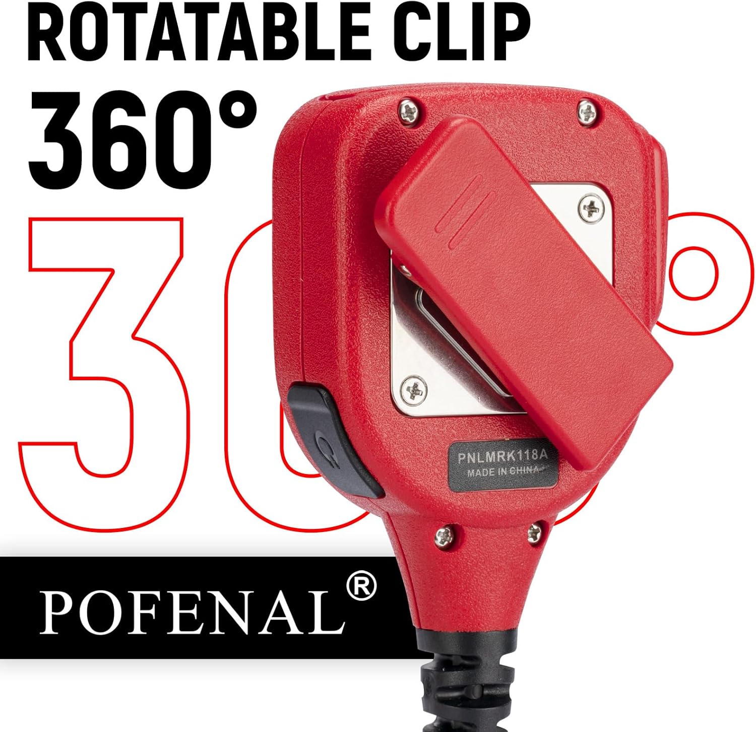 Waterproof 2 Pin Mic for Motorola Radios R2 BPR40D BPR40 CP100D CP200D CP200 CP185 CLS1410 CLS1110 DLR1060 RDU4100 RDU4160D RMU2040 RMU2080D CLS DTR RDU RMU 2 Pairs - Image 6