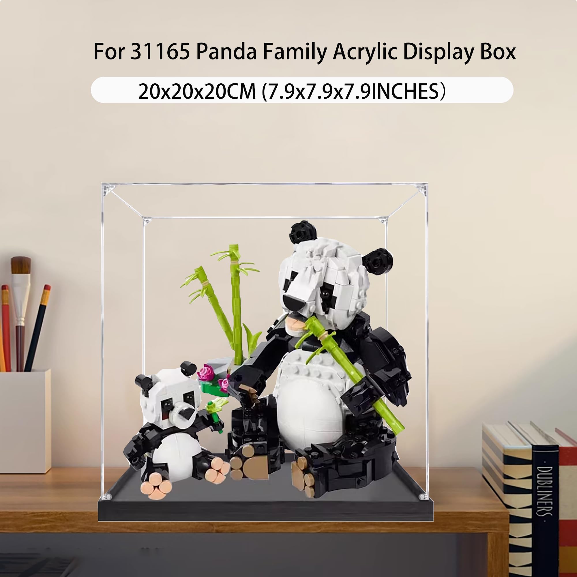 Amazon.com: Acrylic Display Case for Lego 31165 Panda Family Model