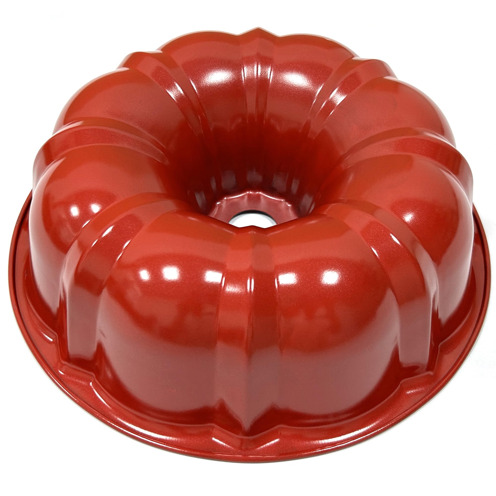 Product is similar Classic Bakeware 9.5 Inch Non-stick Fluted Cake Pan,Heavy Duty Carbon Steel Tube Baking Mold Red