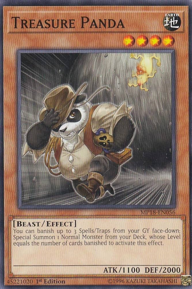 Amazon.co.jp: 遊戯王 MP18-EN056 トレジャー・パンダー