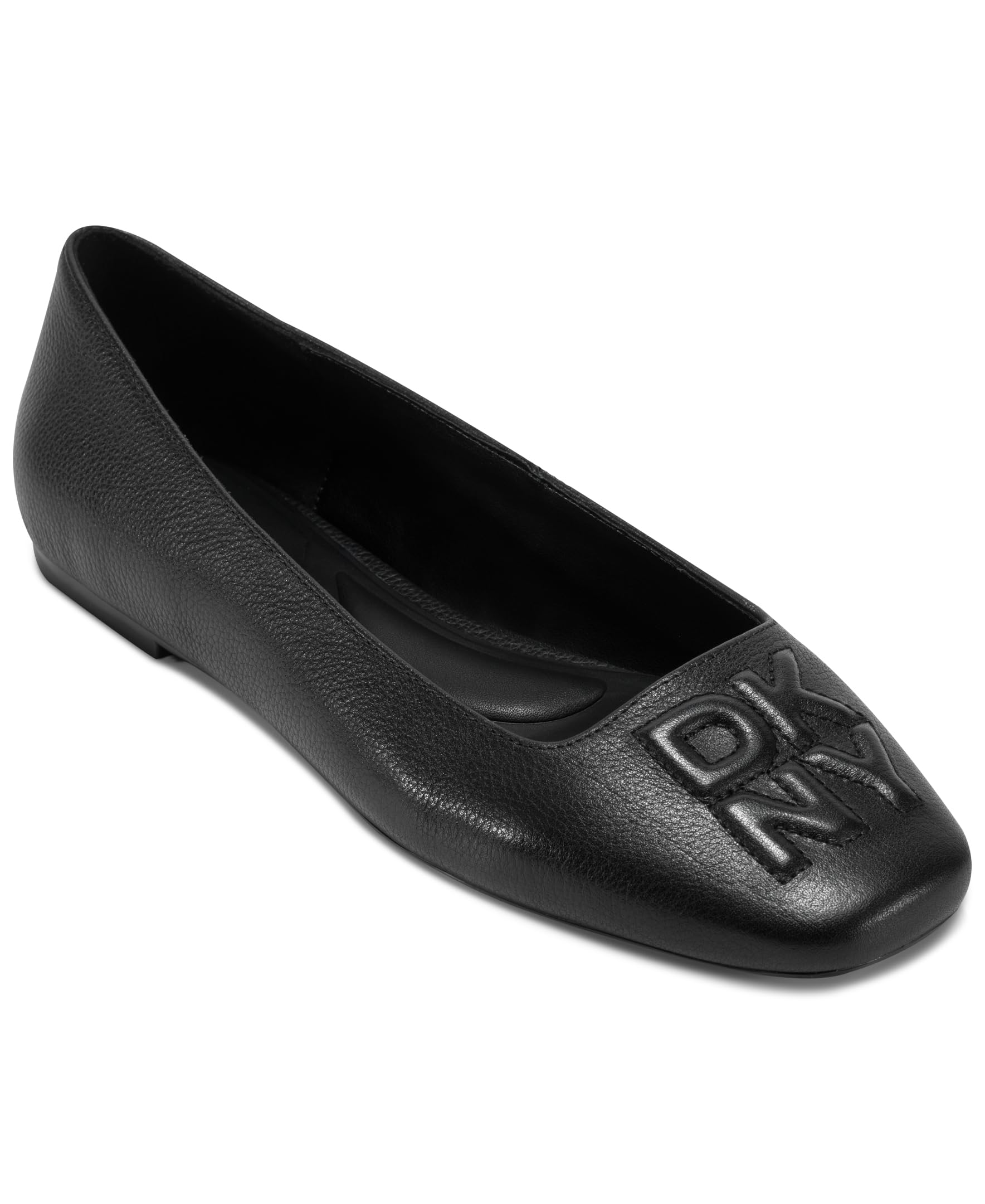 DKNY Womens Darianne Ballet Flat with Logo